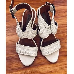 Zara wedge sandals